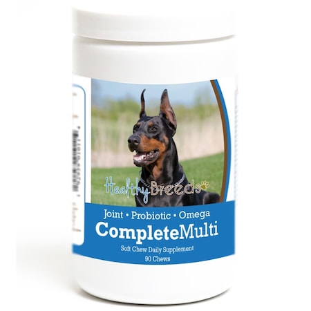 Healthy Breeds Doberman Pinscher all in one Multivitamin Soft Chew, 90PK 192959010114